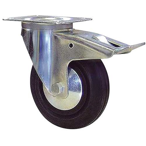Roulette À Platine Pivotante Ø 125mm - 125 Kg