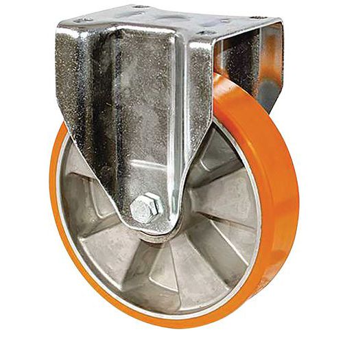 Roulette U5r-21 à Platine Fixe Ã˜ 160mm - 600 Kg