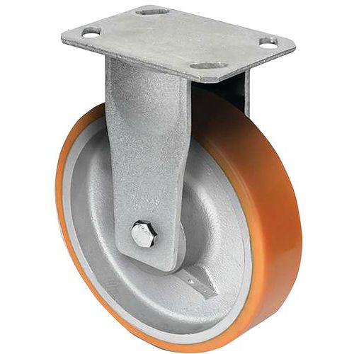 Roulette En Acier Forgé Ã˜ 85mm - 600kg