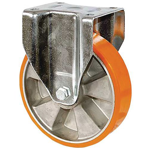 Roulette à Platine Fixe Ã˜ 200mm - 800 Kg