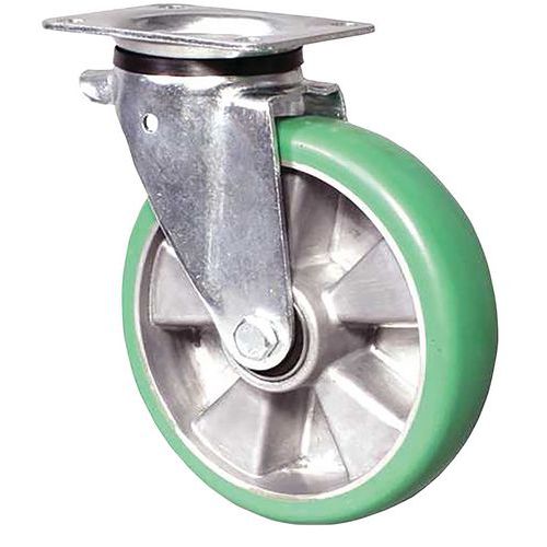 Roulette à Platine Pivotante Ã˜ 160mm - 400 Kg