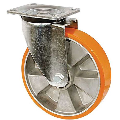 Roulette à Platine Ã˜ 160mm - 600 Kg