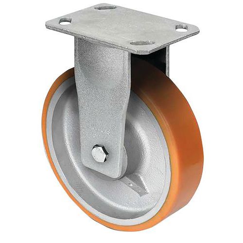 Roulette à Roue Polyuréthane Ã˜ 125mm - 500 Kg