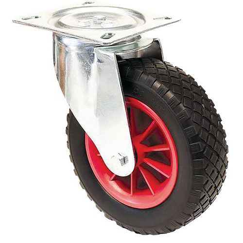 Roulette Manutention à Roue Increvable Ø 260mm - 100 Kg