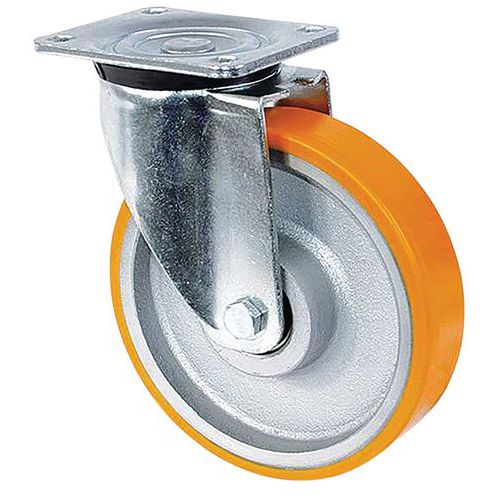 Roulette U5r-23 Ø 160mm - 750 Kg