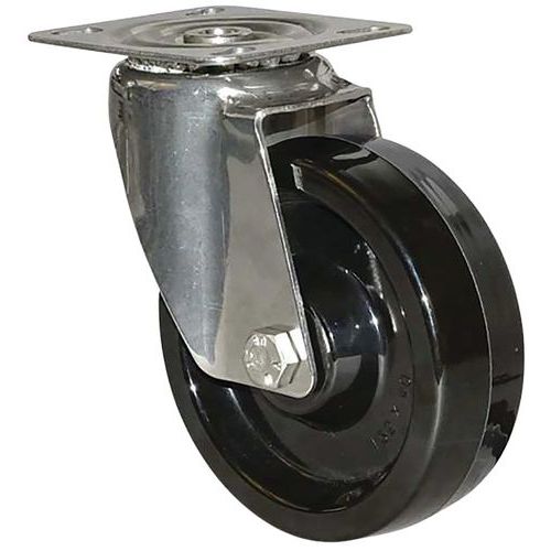 Roulette Inox Série K-970 Ã˜ 80mm - 140kg