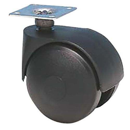 Roulette Polypropylène De Ø 50 Mm Ø 50 Mm - 40 Kg