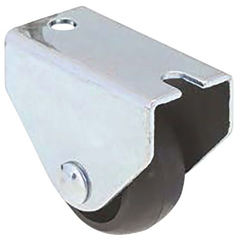 Roulette En Tôle D'acier Fixe 40 Mm De Ø Ø 40 Mm - 40 Kg