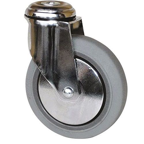 Roulette Thermoplastique En Acier Ã˜ 80 Mm - 70 Kg