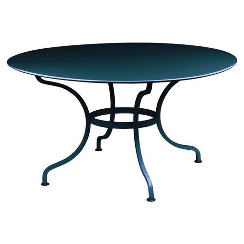 Table Ronde Romane Ø 137 Cm Bleu Acapulco