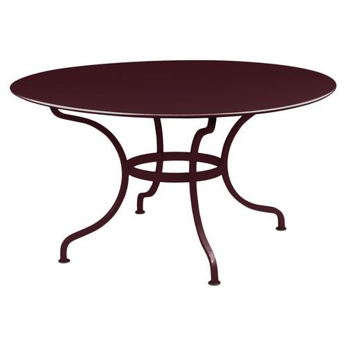 Table Ronde Romane Ã˜ 137 Cm Cerise Noire