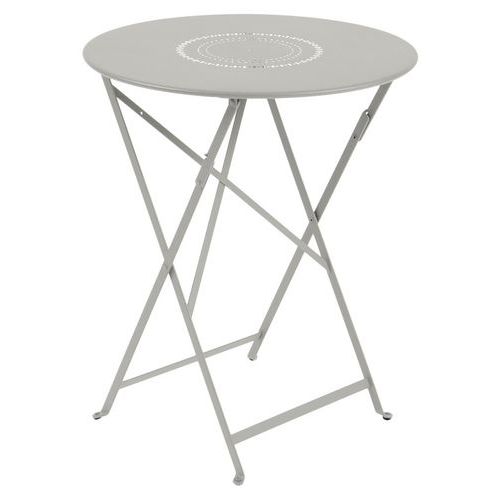 Table Ronde Floréal Ã˜ 60 Cm Gris Argile