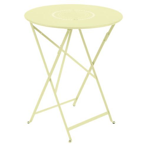 Table Ronde Floréal Ã˜ 60 Cm Citron Givré