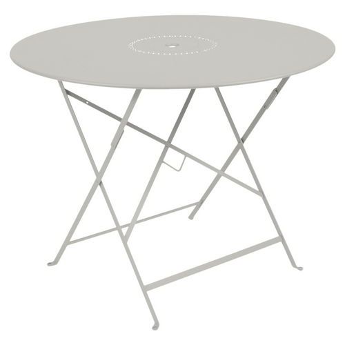 Table Ronde Floréal Ã˜ 96 Cm Gris Argile