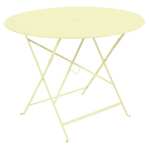Table Ronde Floréal Ã˜ 96 Cm Citron Givré