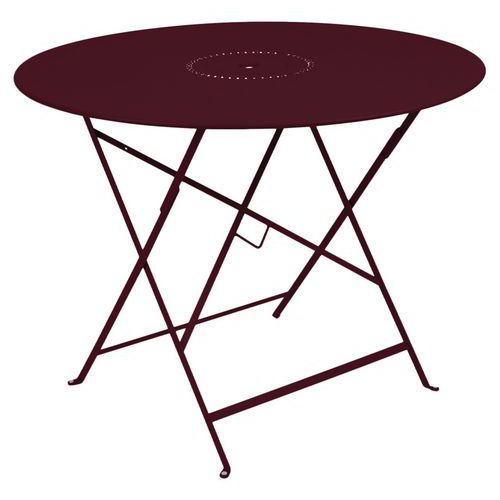 Table Ronde Floréal Ã˜ 96 Cm Cerise Noire