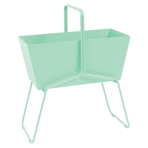 Jardinière Haute Basket Vert Opaline
