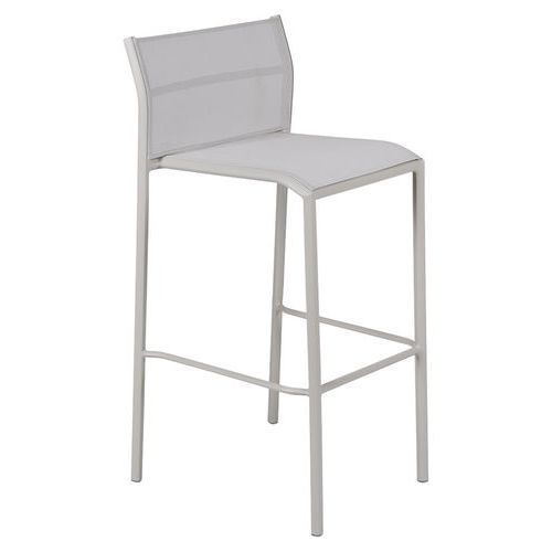 Tabouret Haut Cadiz Gris Argile