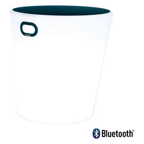 Tabouret Lumineux Inouï Hauteur 44 Cm - Bleu Acapulco