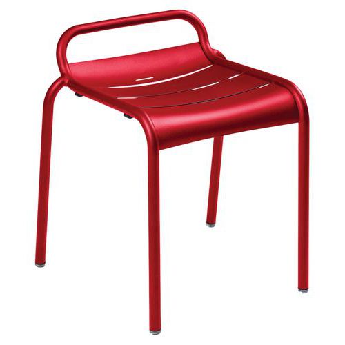 Tabouret Luxembourg - Coquelicot