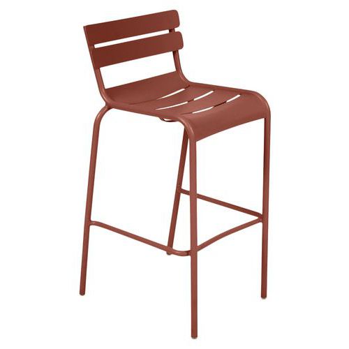 Tabouret Haut Luxembourg Ocre Rouge