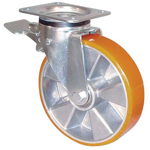 Roulette U5b-21 Ã˜ 100mm - 400 Kg