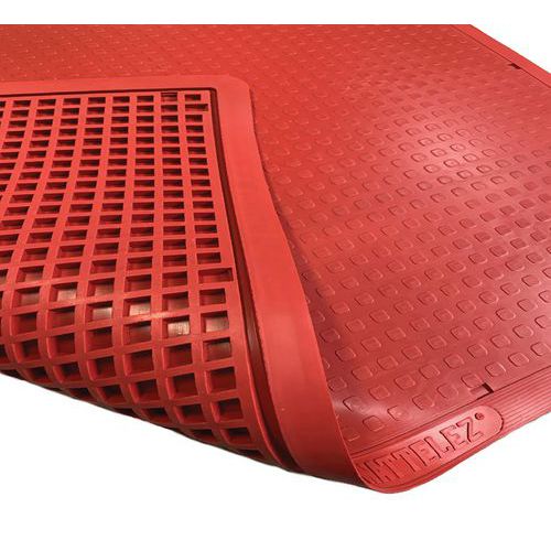 Tapis Antifatigue Surelast Standard - 80 X 100 Cm - Rouge