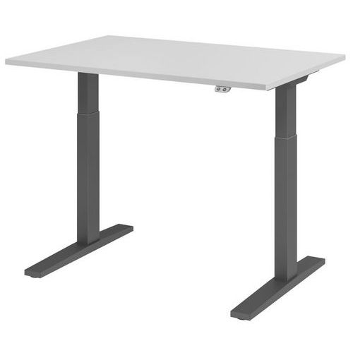Bureau Électrique Série Xmka 120cm Gris/anthra