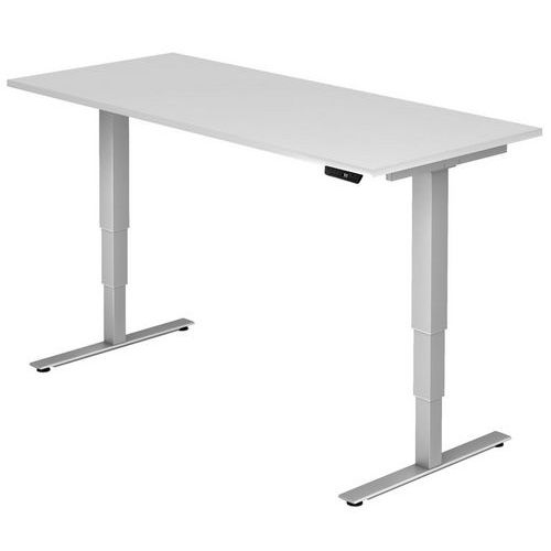 Bureau Électrique Série Xdsm 180cm Blanc