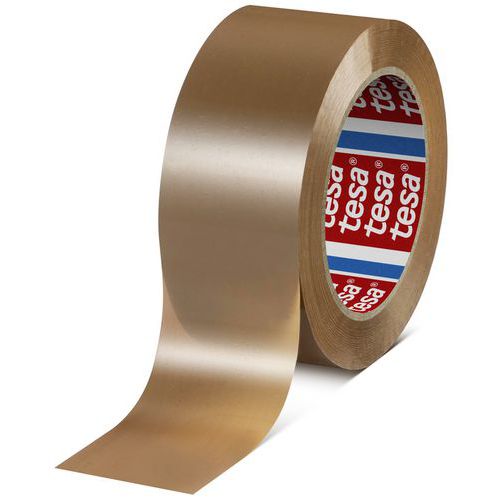 Tesa - Ruban d'emballage recyclé 60418 - 132m x 50mm Transparent - 85% recyclé, éco-responsable