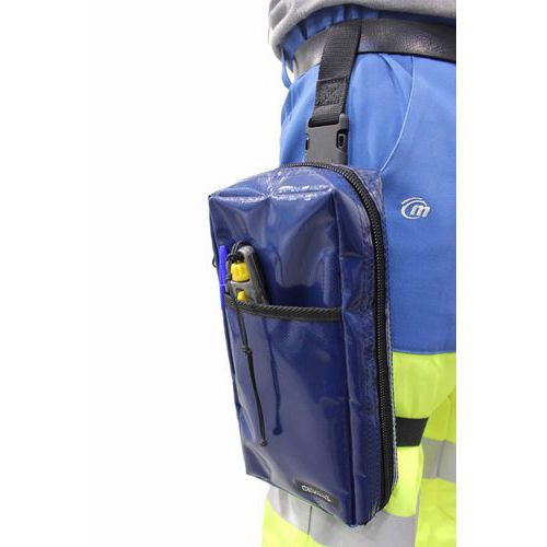 Outils Oceans - Sacoche de cuisse pour outils - Bleu foncé - Polypropylène - Charge 2kg - Rangement pratique