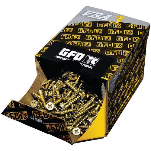 Vis Terrasse Vba3 Inox A2 - Bte De 100 - 5 Mm X 60 Mm