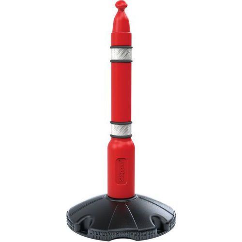 Ensemble Poteau Et Base - Rouge - Skipper