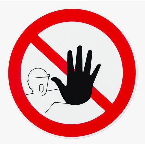 Facom - Panneau de sécurité EV.PP - 330x305 mm - Signalisation durable