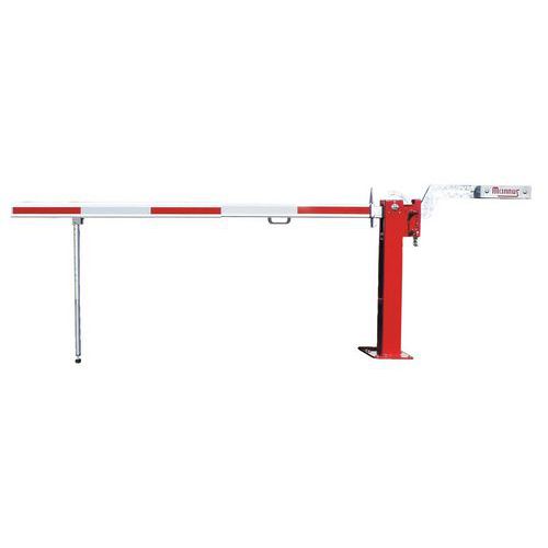 Barrière Levante Wes 41 Laqué Sur Platine 3 M