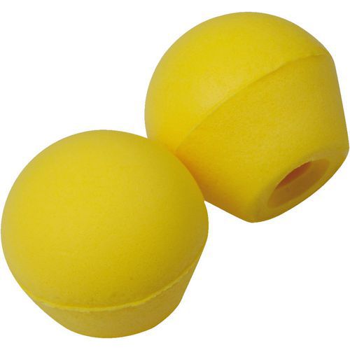 Delta Plus - Bouchons d'oreille de rechange en mousse PU - Jaune - 29 dB - Confort et Protection Auditive