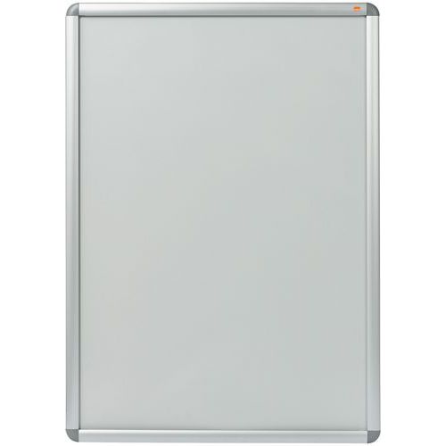 Nobo - Porte-affiche clipsable 700 x 1000 mm - PVC Aluminium - Décoration murale facile