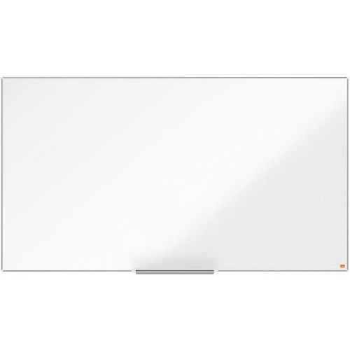 Nobo - Tableau Blanc Émaillé Magnétique Grand Écran - 155x87cm - Surface Durable - Idéal Bureau