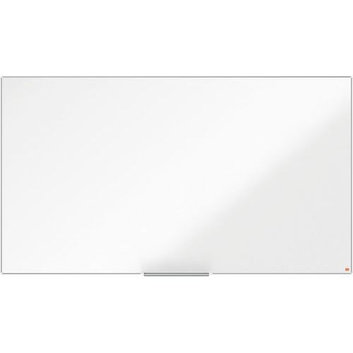Nobo - Tableau Blanc Émaillé Magnétique Écran Large 188x106cm - Surface Écriture Émaillée - Idéal Bureau