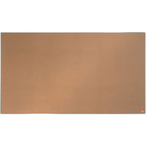Nobo - Tableau d'affichage en liège - 1220x690 mm - Fond en liège naturel - Idéal pour organisation