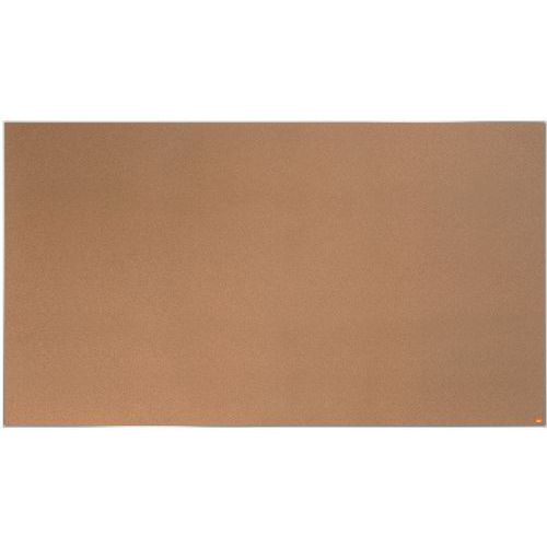 Nobo - Tableau d'affichage en liège - 1880x1060 mm - Marron clair - Fond en liège naturel - Emballage recyclable