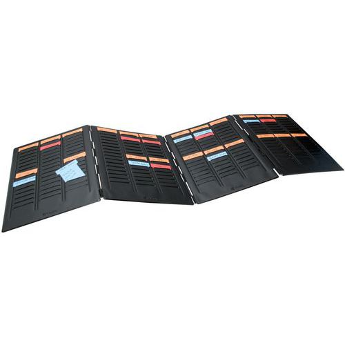 Nobo - Volet intérieur Indice 2 pour mini planning - 31.5 cm - Lean Management