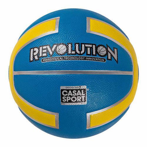 Casal Sport - Ballon Street Basket Taille 7 - Caoutchouc Macadam - Résistant et Durable