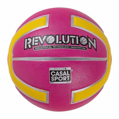 Casal Sport - Ballon Street Basket Revolution - Taille 6 - Caoutchouc - Terrain Macadam