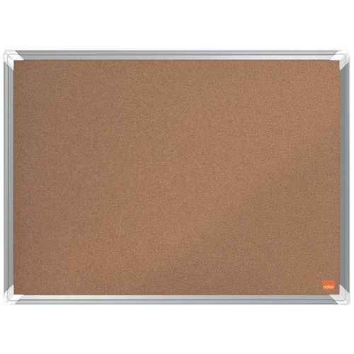 Nobo - Tableau d'affichage liège Premium Plus - 60x45cm - Éco-responsable