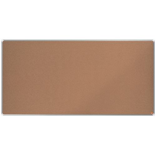 Nobo - Tableau d'affichage en liège Premium Plus - 200 x 100 cm - Marron clair - Idéal pour organisation