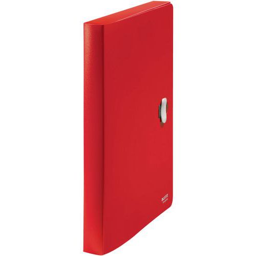 Leitz - Boîte de classement Recycle A4 Rouge - 250 feuilles - Polypropylène neutre en CO2