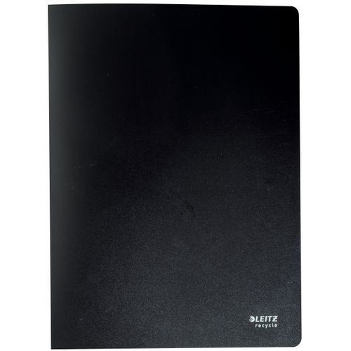 Leitz - Protège-documents Re:cycle - 20 vues - Noir - PVC recyclé - Classement écologique