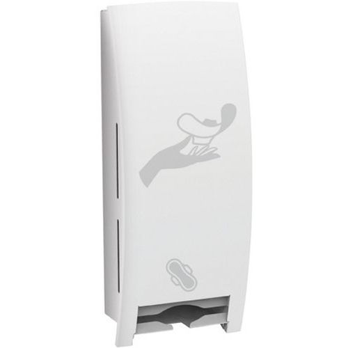 Medial - Distributeur hygiène féminine Milady - Blanc - 41.5 cm - Fenêtre de niveau