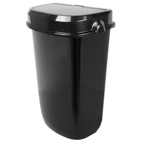 Poubelle Pour Sanitaire Avec Couvercle À Bec Automatique Amelie - Noir